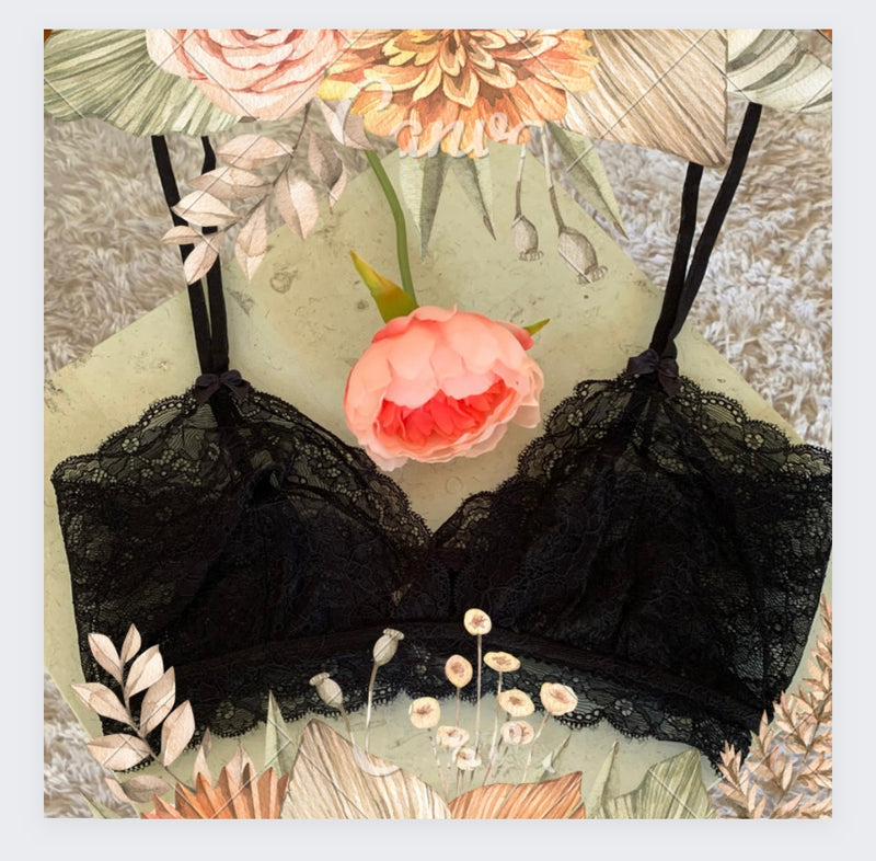 KKLL 040 Short Lace Bra